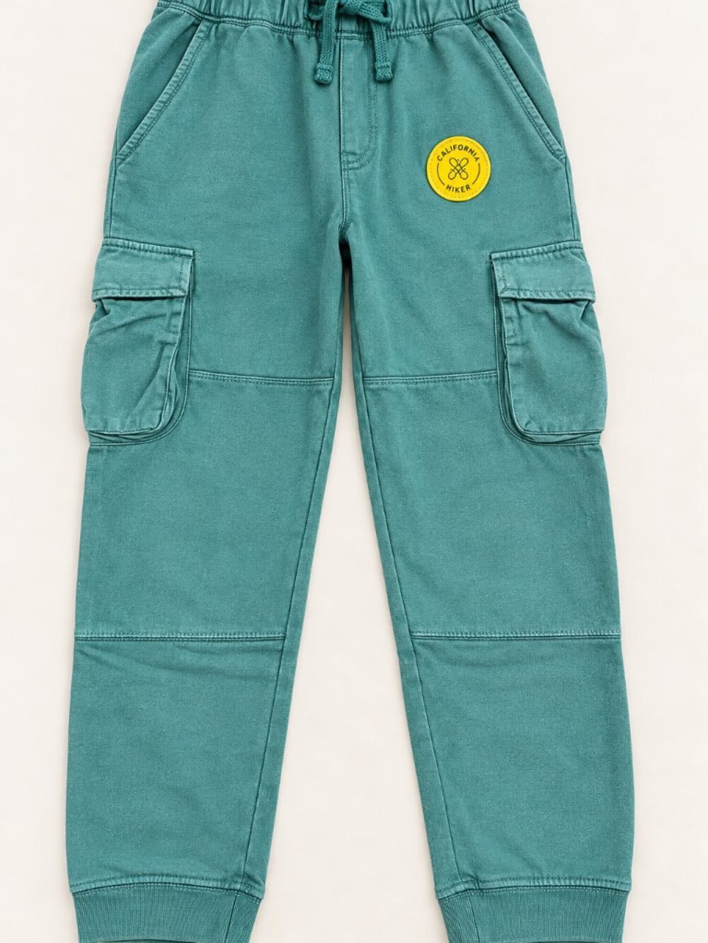 Cat & Jack Boys Teal Cargo Jogger Pants L 10/12